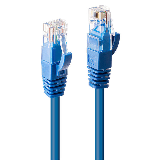 Lindy 7.5m Cat.6 U/UTP Network Cable, Blue - TopAV
