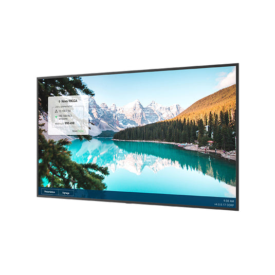 Vivitek DK653 Signage Display Digital signage flat panel 165.1 cm (65") Wi-Fi 500 cd/m² 4K Ultra HD Black Android 9.0 24/7 - TopAV