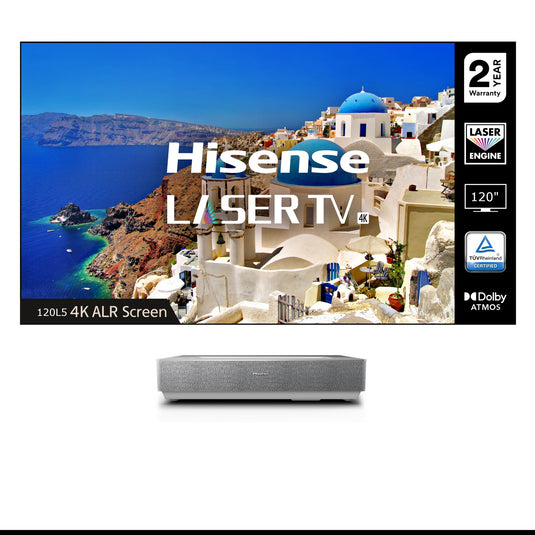 Hisense 120L5HTUKA data projector 2700 ANSI lumens 4K (4096x2400) Grey - TopAV