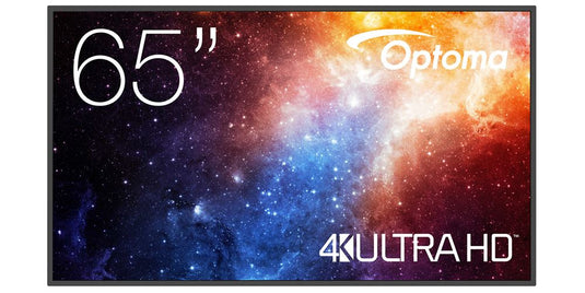 Optoma N3651K Digital signage flat panel 165.1 cm (65") LED Wi-Fi 450 cd/m¬? 4K Ultra HD Black Android 11 24/7 - TopAV