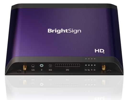 BrightSign HD1025 digital media player Black, Purple 4K Ultra HD - TopAV