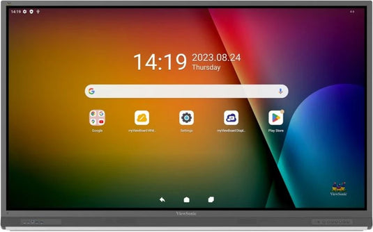 Viewsonic IFP7552-2F interactive whiteboard 190.5 cm (75") 3840 x 2160 pixels Touchscreen Black HDMI - TopAV