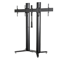 B-Tech MODE-AL - Premium Freestanding Twin Screen VC Stand - (VESA 600 x 400) - 2m - TopAV
