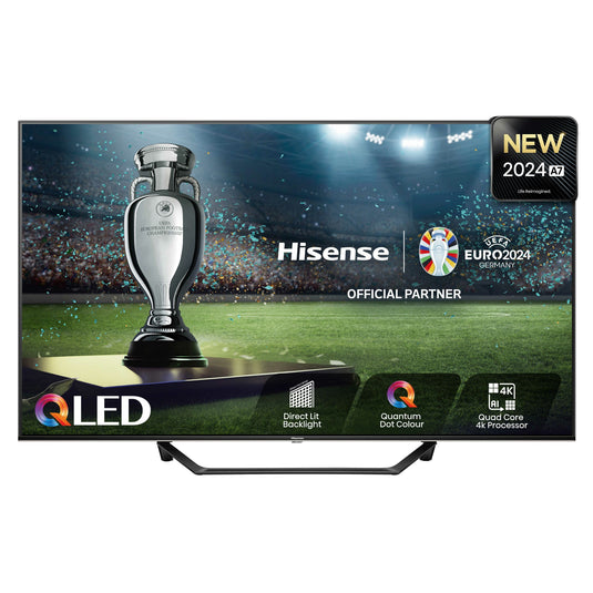 Hisense 43A7NQTUK TV 109.2 cm (43") 4K Ultra HD Smart TV Wi-Fi Grey 250 cd/m² - TopAV