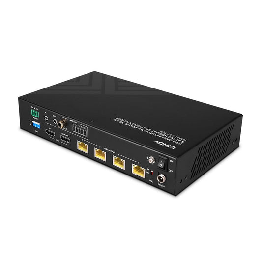 Lindy 100m Cat.6 4 Port HDMI 4K60 HDBT Splitter Extender - TopAV