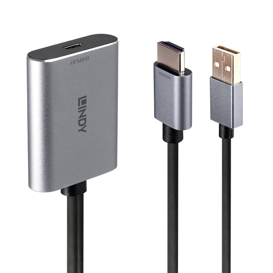 Lindy HDMI to USB Type C Converter with USB Power - TopAV