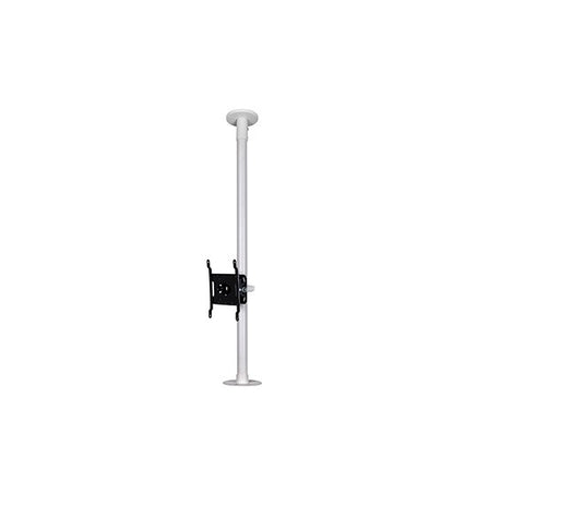 B-Tech SYSTEM V - CCTV Ceiling Mount for a VESA 200 Tilt Screen and Dome Surveillance Camera - 1m ?ò38mm Pole - TopAV