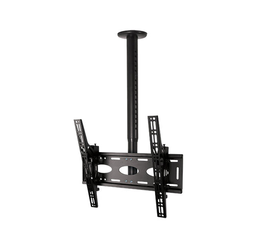 B-Tech Telescopic Universal Flat Screen Ceiling Mount with Tilt (VESA 600 x 400) - 0.6m to 1m ?ò50mm Pole - TopAV