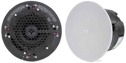 Extron Pair SF 26CT SoundField XD 6.5" Two-Way Ceiling Speaker with 8" Composite Back Can and 70/100 V Transformer - Opened New in Box