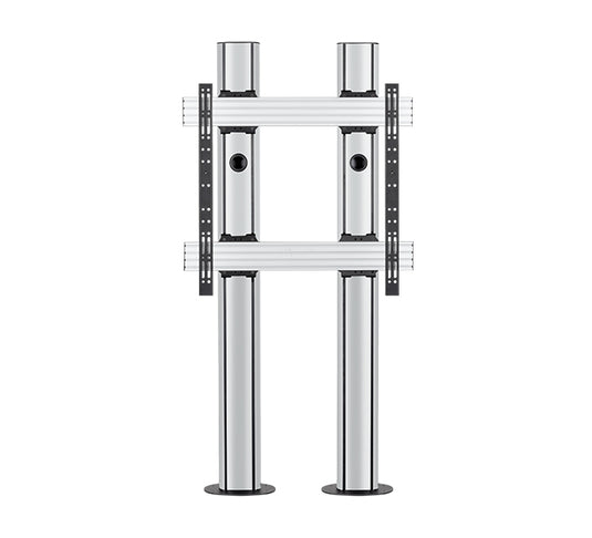 B-Tech MODE-AL - Premium Bolt-Down Single Screen Twin Column UC Stand - (VESA 900 x 800) - 2m - TopAV
