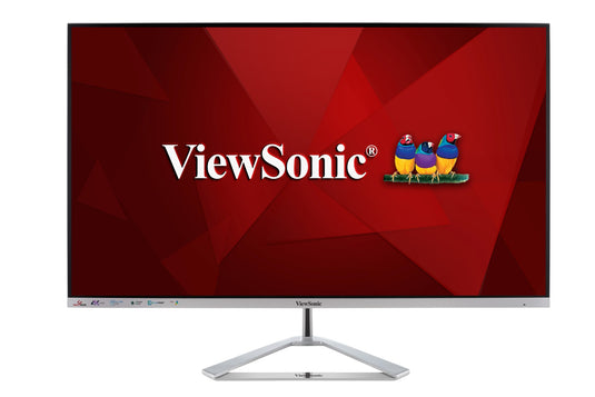 Viewsonic VX Series VX3276-4K-mhd LED display 81.3 cm (32") 3840 x 2160 pixels 4K Ultra HD Silver - TopAV