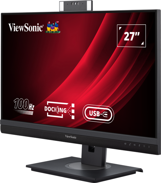 Viewsonic LED monitor VG2757V-2K 27 inch -  2K 350 nits - resp 5ms - incl 2x5W speakers - 5Mp webcam + mic, DaisyChain
