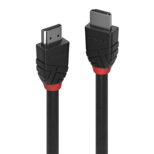 Lindy 1m 8K60Hz HDMI Cable, Black Line - TopAV