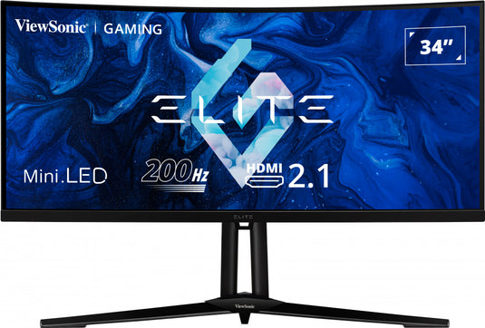 Viewsonic XG341C-2K computer monitor 86.4 cm (34") 3440 x 1440 pixels UltraWide Quad HD Black - TopAV
