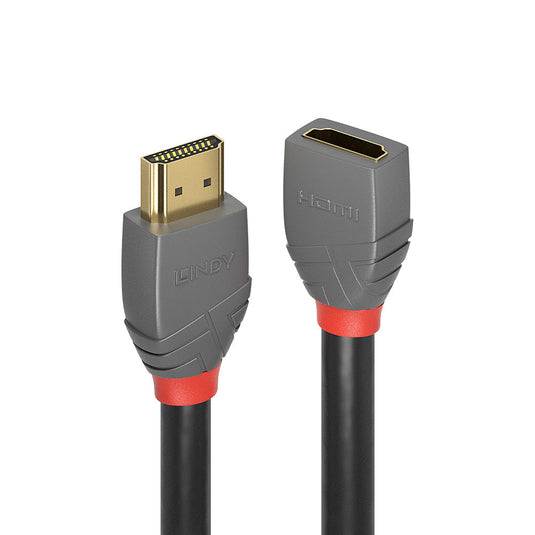 Lindy 1m High Speed HDMI Extension Cable, Anthra Line - TopAV